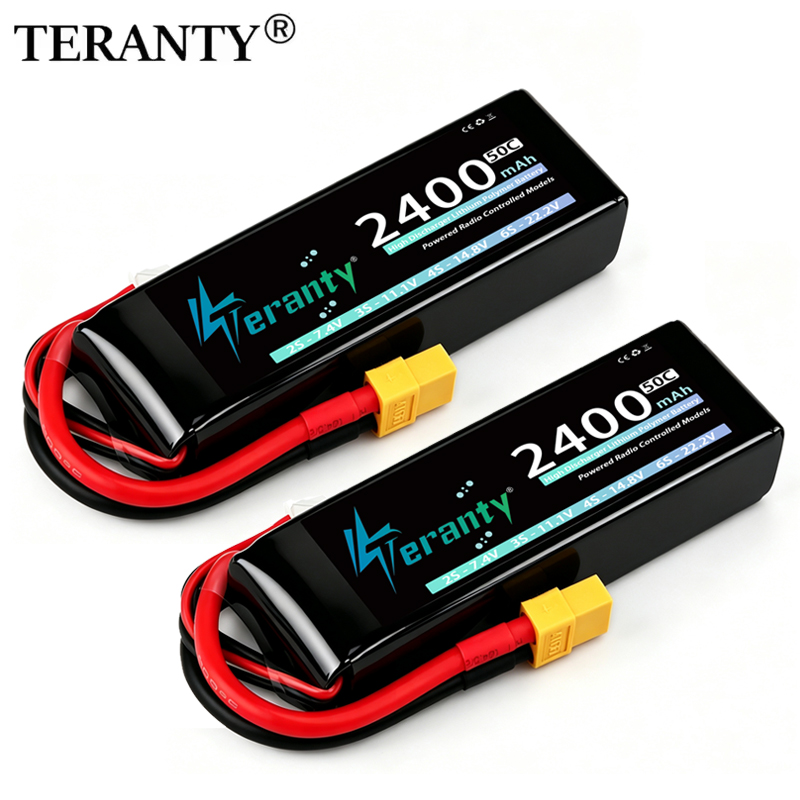 Drone Rc Board - TERANTY 3S 2200/2400/2600mAh Bateria Lipo 11.1V