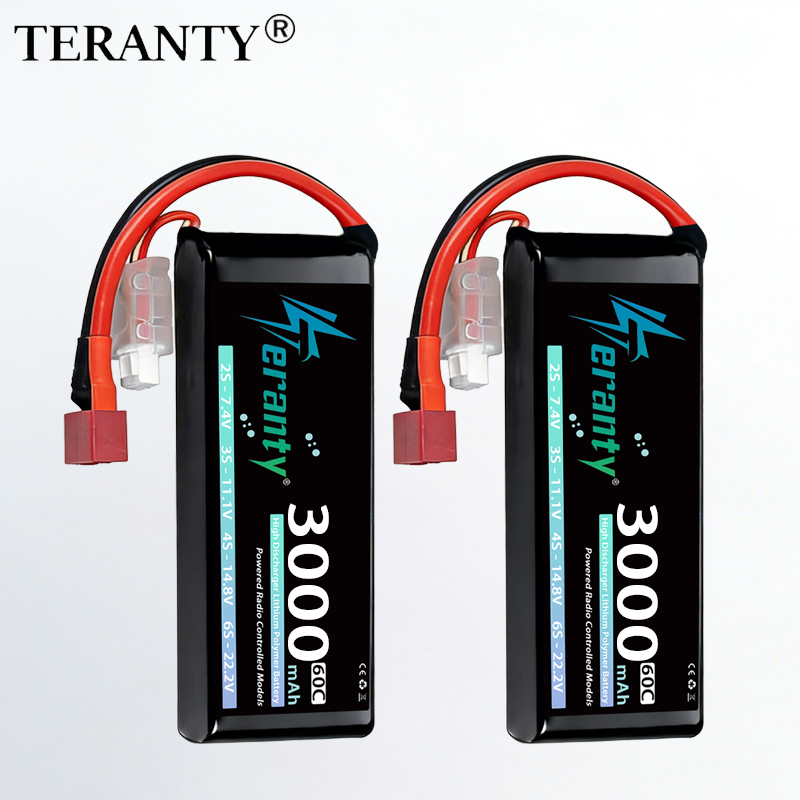 Drone Rc Board - TERANTY 2S 3000mAh Bateria Lipo 7.4V