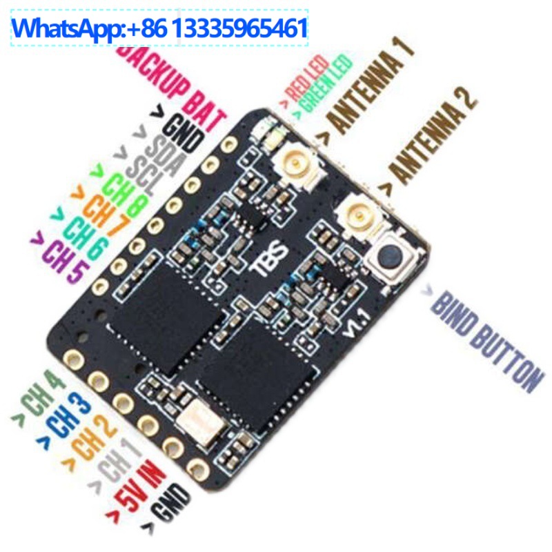Crossfire Receiver Rx - Odbiornik FPV Agent, Black Sheep TBS