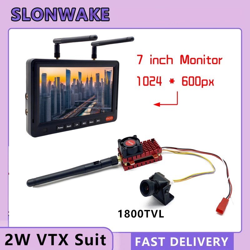 Drone Rc Board - SLONWAKE 5.8G 2W VTX FPV Kamera