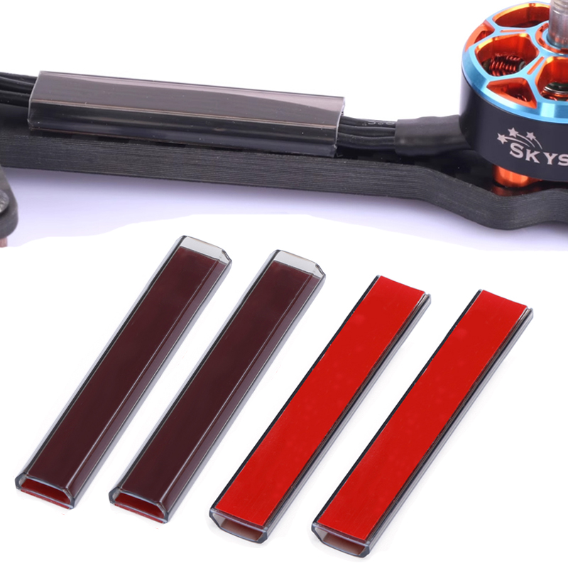 Drone Rc Cable - 4szt RC Bezszczotkowa osłona przewodu silnika
