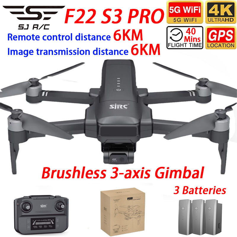 Drone Sjrc - Dron SJRC F22 S3 PRO GPS