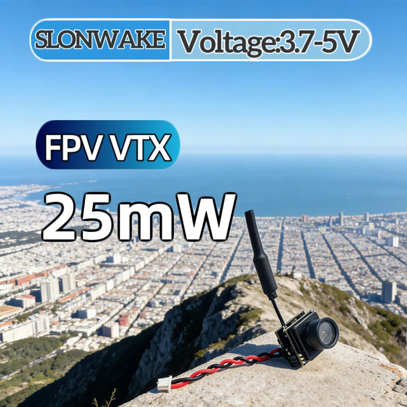 Drone Rc Camera - Symulator mocy VTX SLONWAKE FPV 25mW