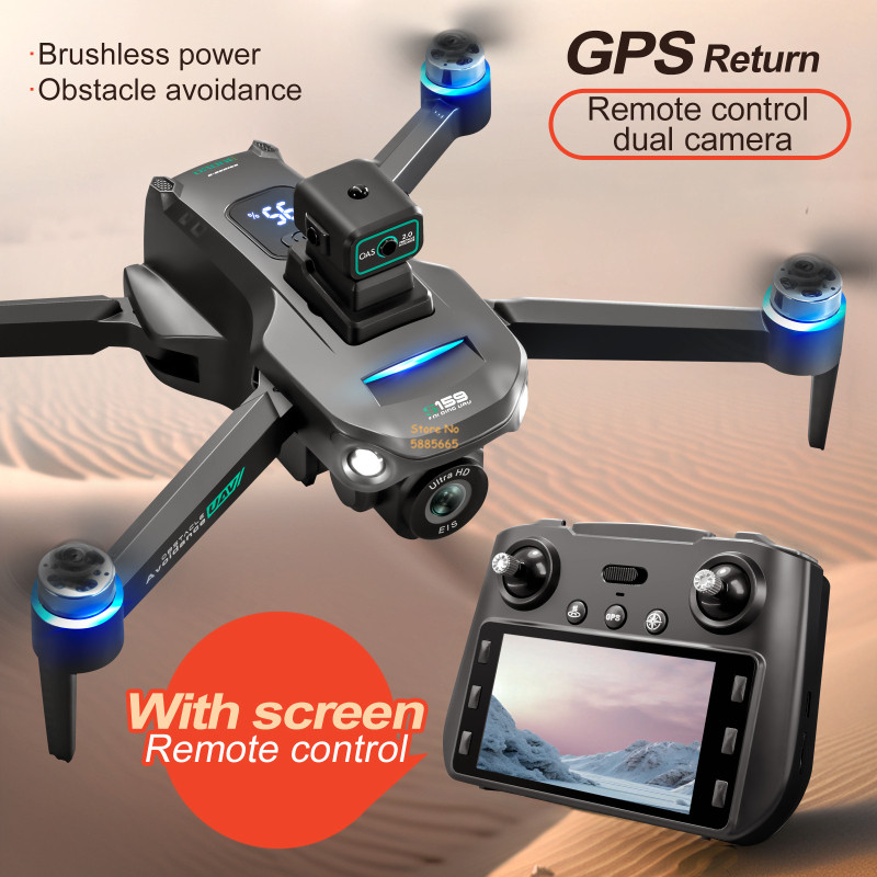 Drone Rc Cable - Podwójna kamera 8K 5G WIFI FPV