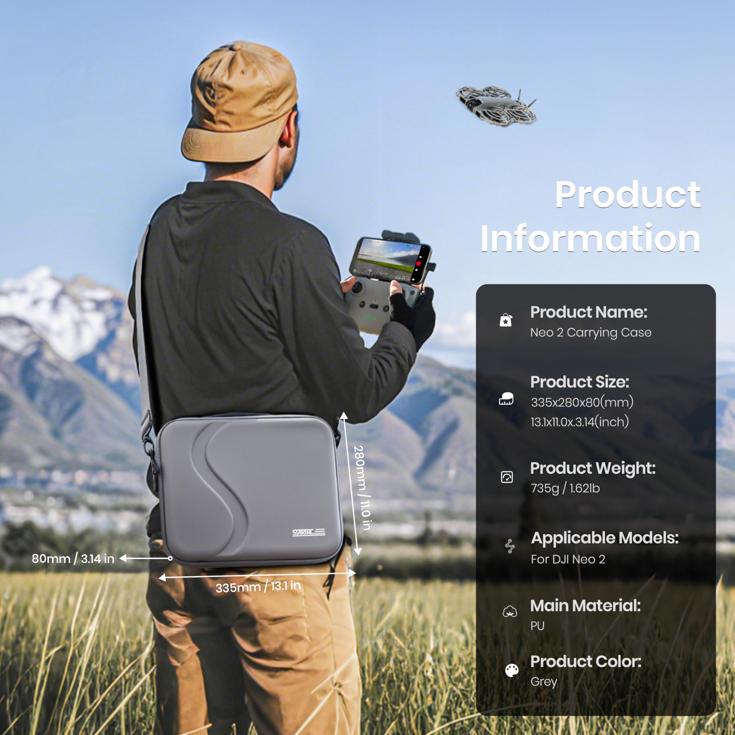 Drone Carrying Bag - Torba transportowa na akcesoria DJI Neo