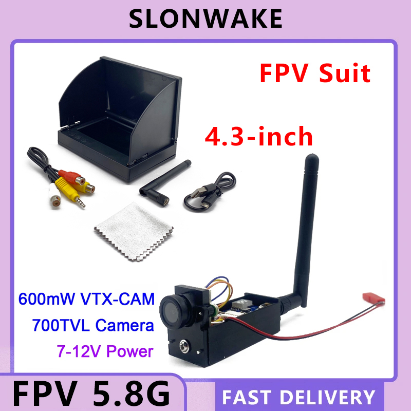 Drone Rc Camera - SLONWAKE FPV 5.8G 600mW regulowany transmiter
