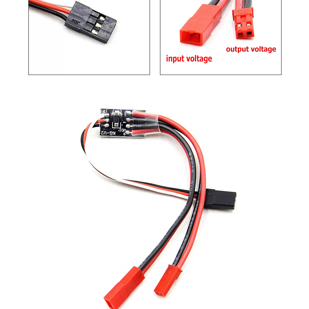 Drone Rc Remote - Elektroniczny przełącznik zdalnego sterowania wysokoprądowy 2-20A
