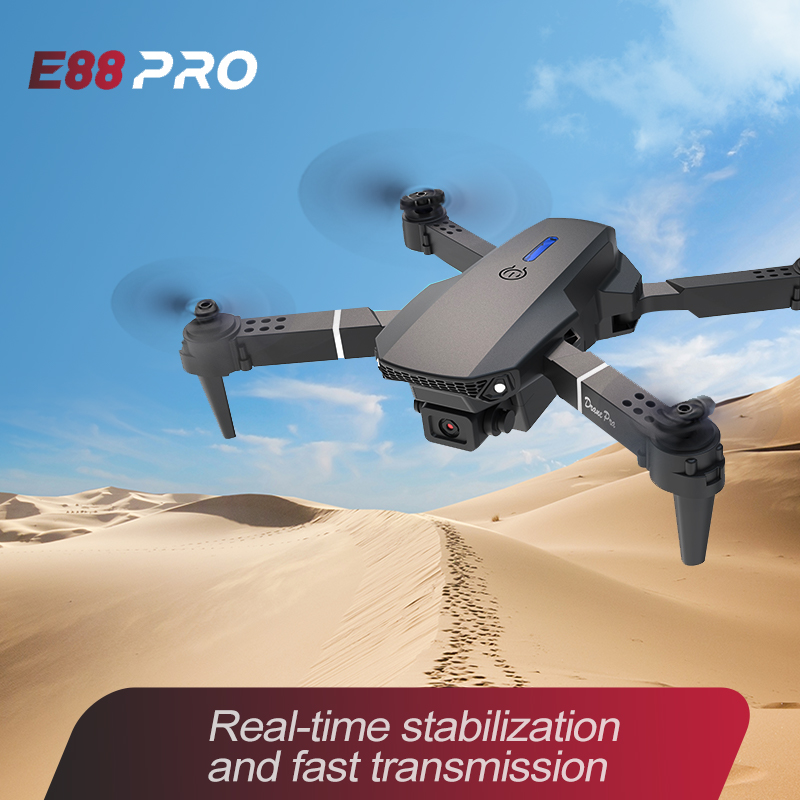 Drone Rc E88 Pro - E88 Pro Mini Dron z Podwójną