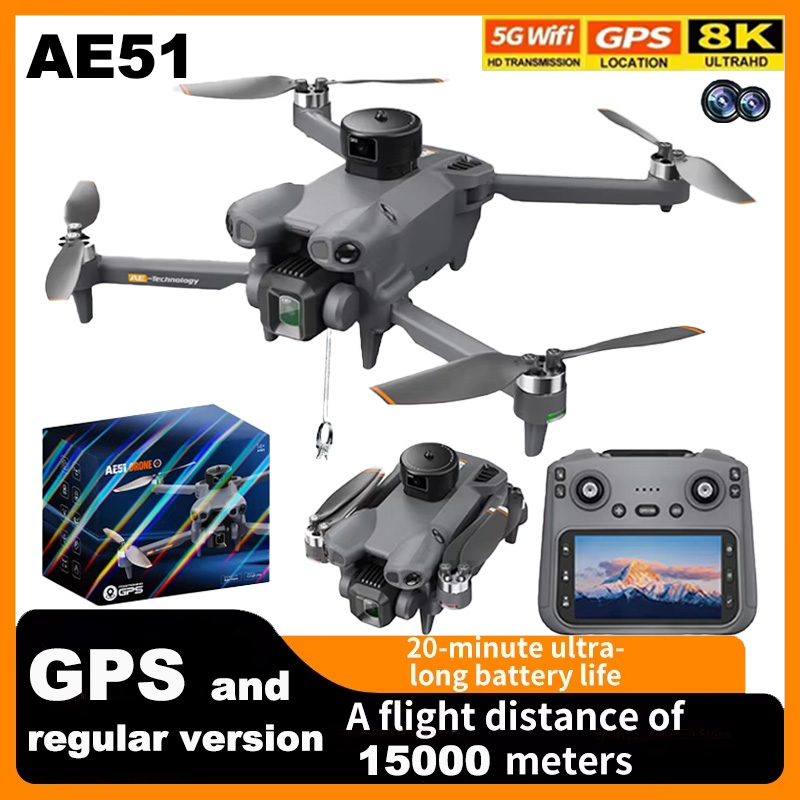 Dron GPS AE51 z 4-stronnym sys – Drone Avion Rc recenzja i cena