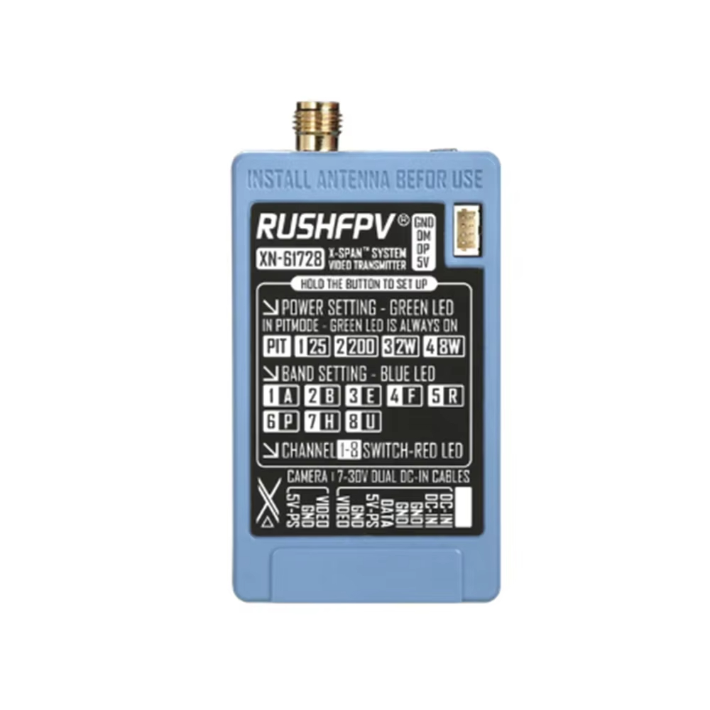 RUSHFPV 6.1‑7.2G 8W X61728 VTX – Drone Rc Remote Control recenzja i cena