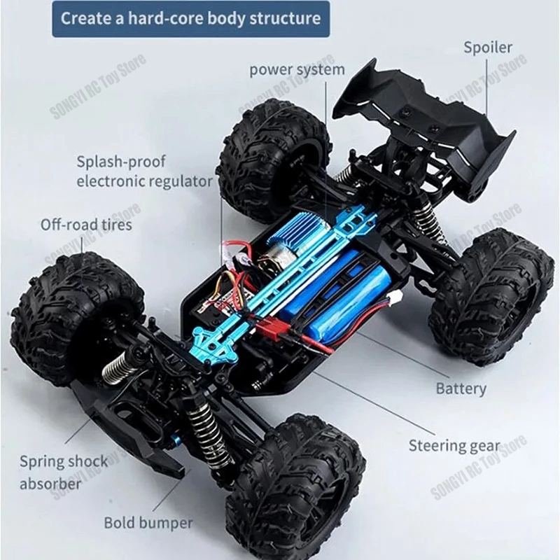 16103 Szybkie samochody RC 50  – Drone Bike Rc recenzja i cena
