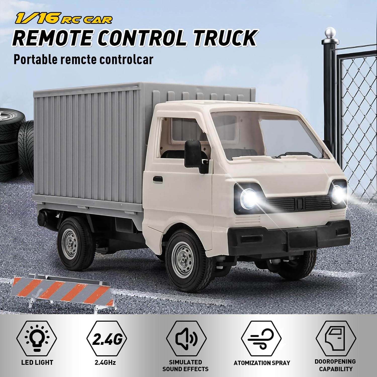 KF21 RC Truck 1:16 2.4GHZ Samo – Drone Rc Bolide recenzja i cena
