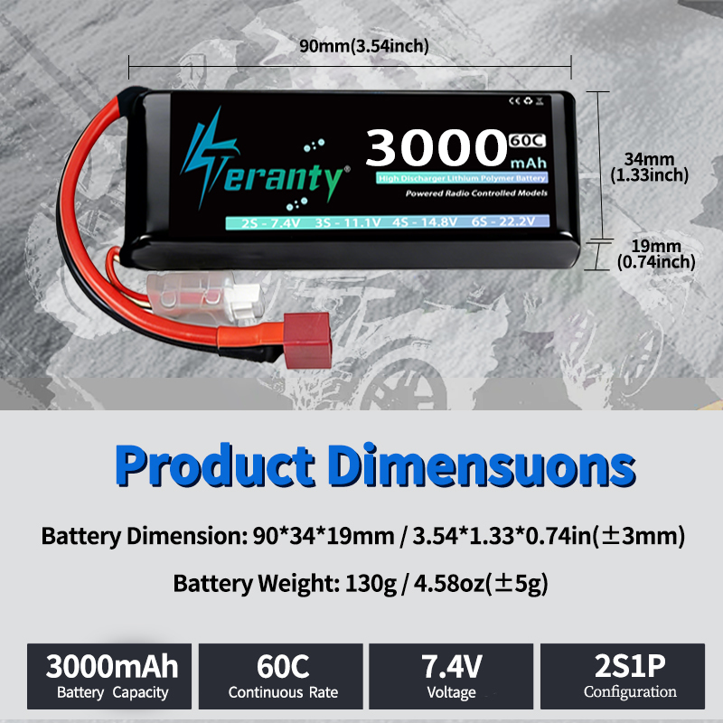 TERANTY 2S 3000mAh Bateria Lip – Drone Rc Board recenzja i cena