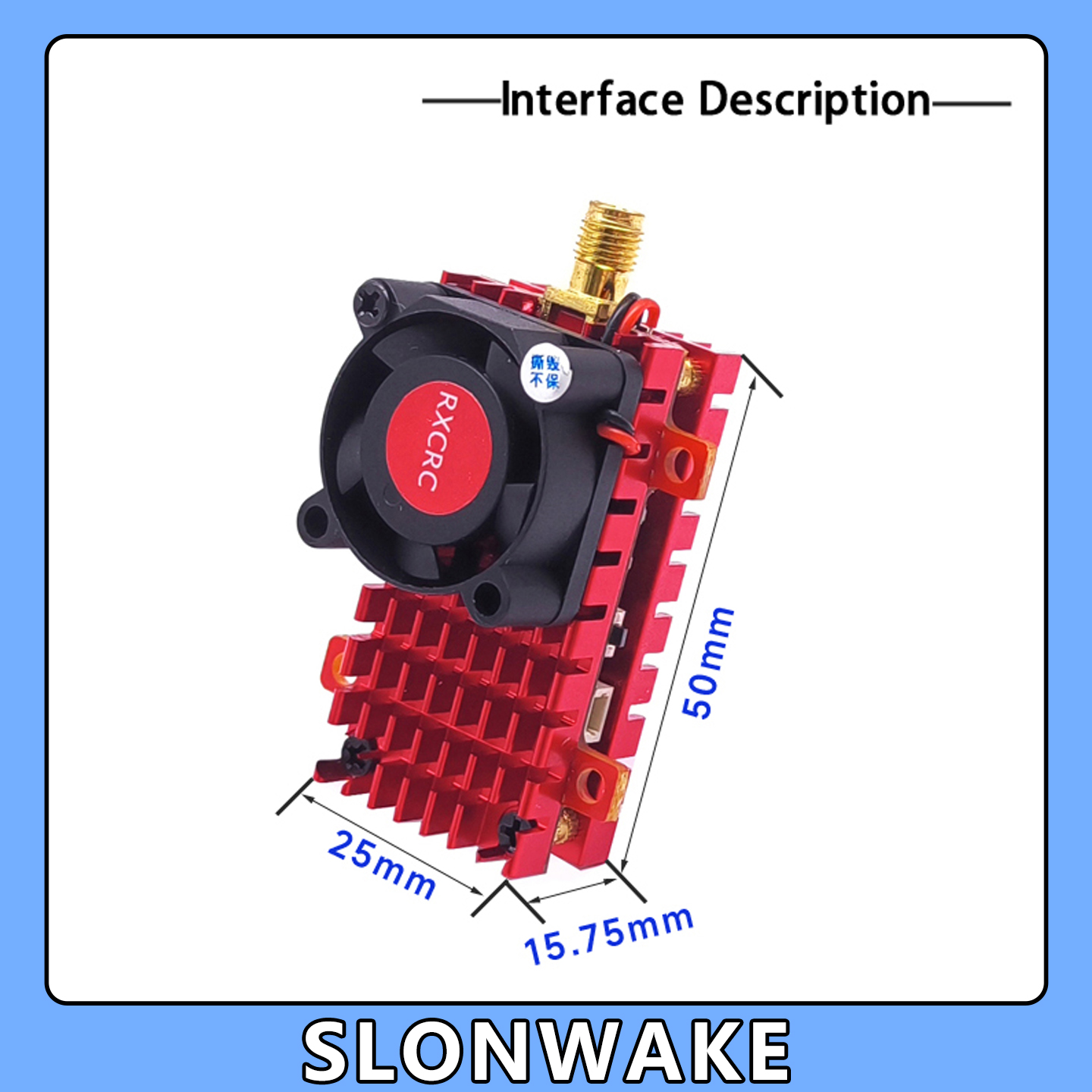 SLONWAKE 5.8G 2W VTX FPV Kamer – Drone Rc Board recenzja i cena