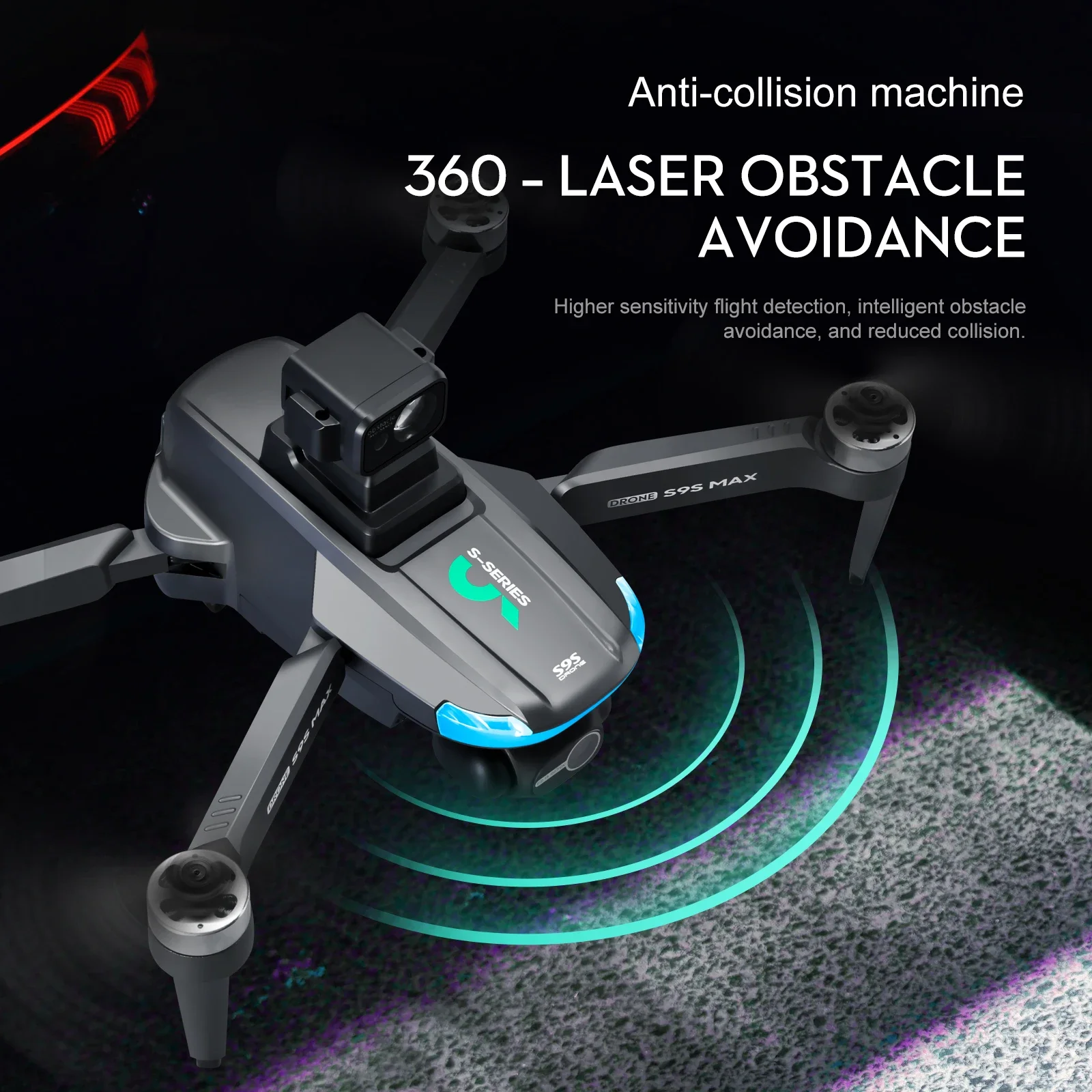 NOWOŚĆ S9S MAX MINI Drone 4K 2 – Drone Rc Cable recenzja i cena