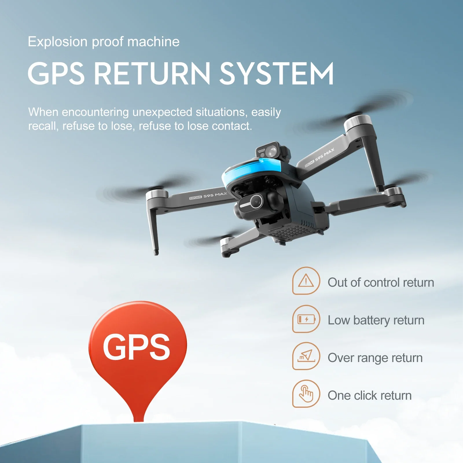 NOWOŚĆ S9S MAX MINI Drone 4K 2 – Drone Rc Cable recenzja i cena