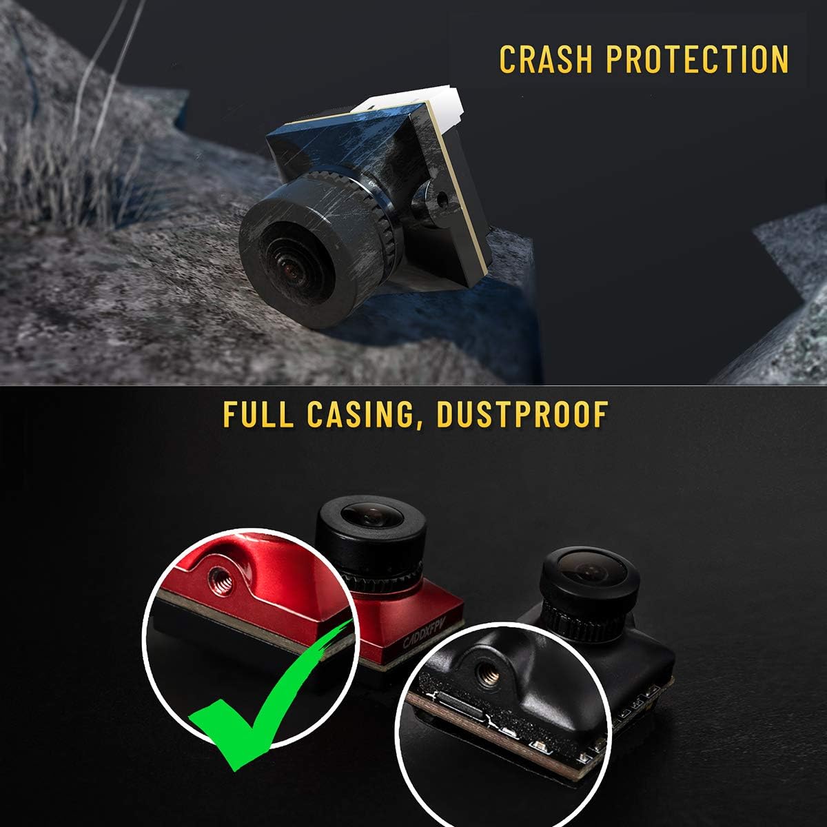 Kamera CADDX Micro FPV Ratel 2 – Drone Rc Camera recenzja i cena