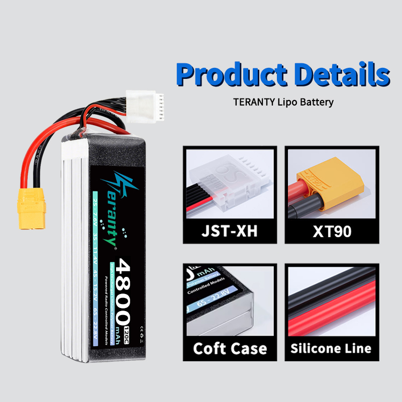 TERANTY 6S 4800mAh Bateria Lip – Drone Rc Board recenzja i cena
