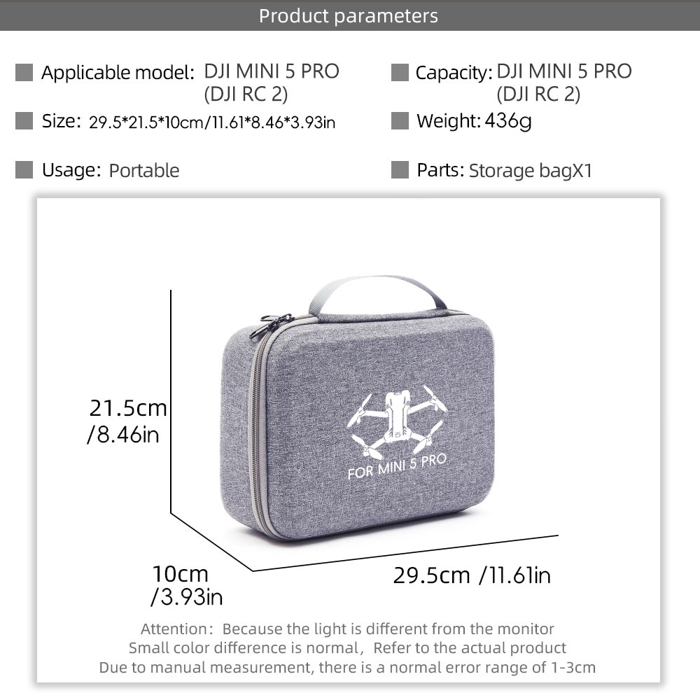 Torba transportowa do drona DJ – Drone Carrying Bag recenzja i cena