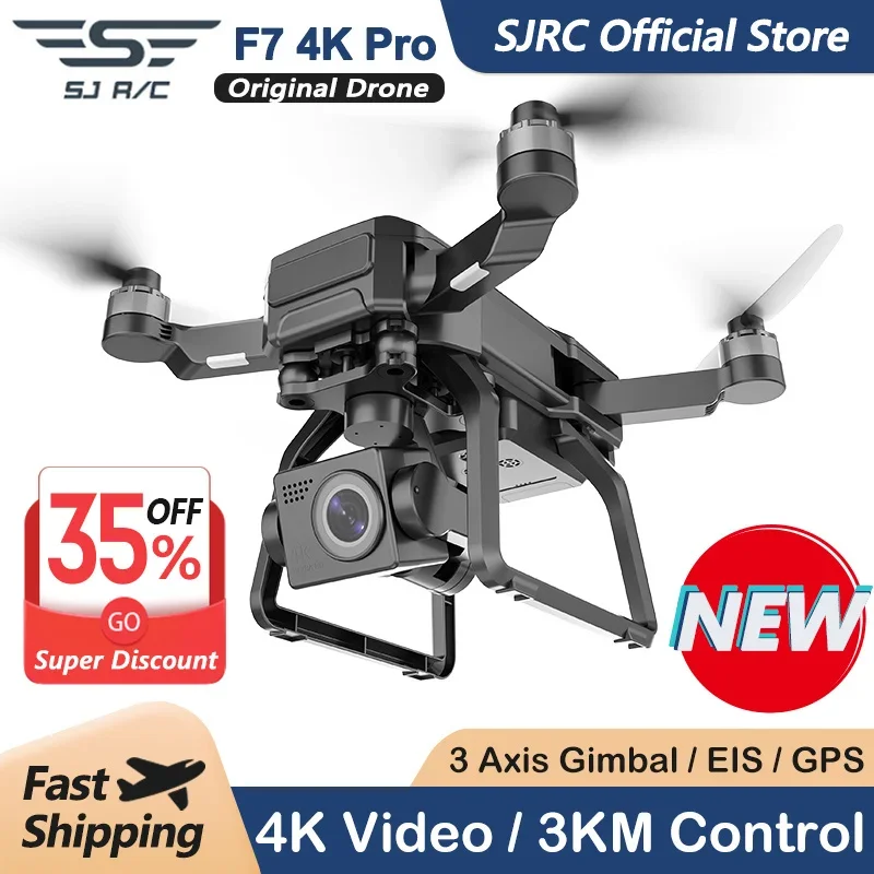 SJRC F7 4K PRO Camera Drone GP – Drone Sjrc recenzja i cena