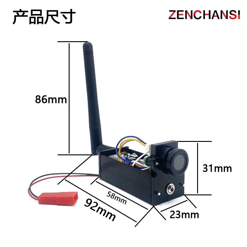 SLONWAKE FPV 5.8G 600mW regulo – Drone Rc Camera recenzja i cena