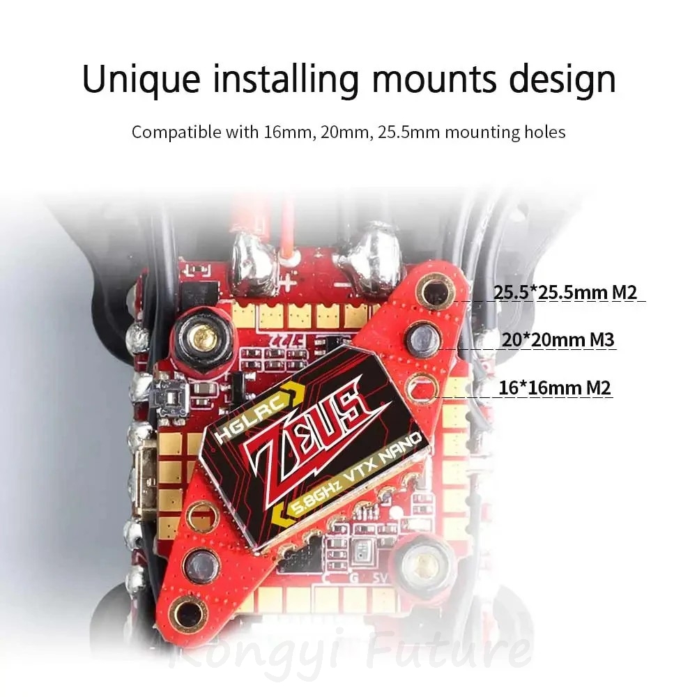 HGLRC Zeus Nano VTX 5.8G 350mW – Telemetry Module Rc recenzja i cena