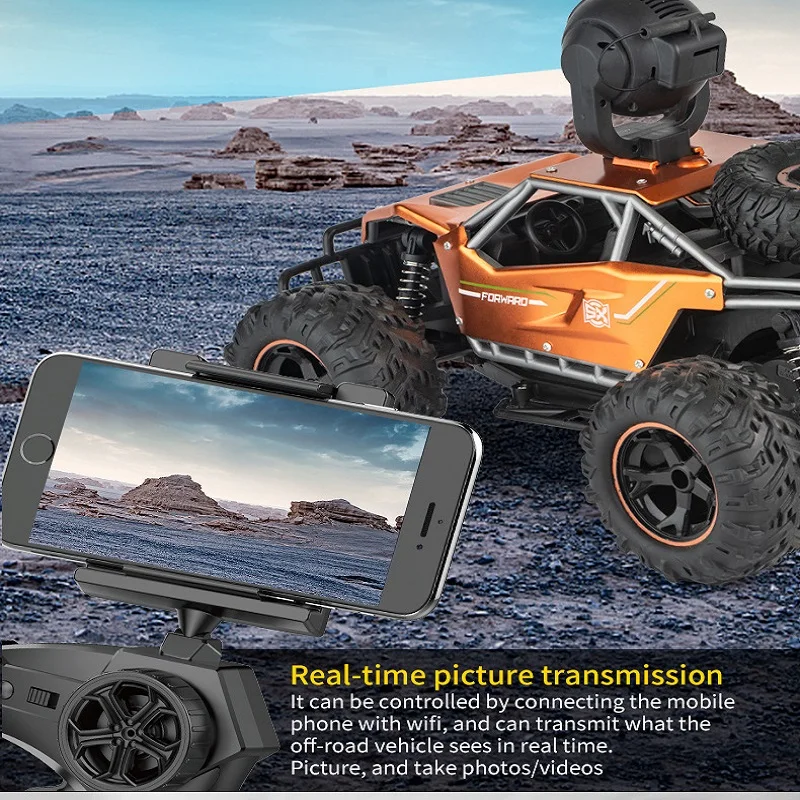 Samochód RC 1/14 z kamerą 1080 – Drone Bike Rc recenzja i cena