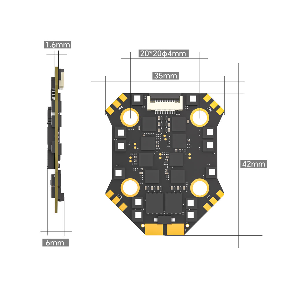 iFlight Borg F7 Mini Stack Kon – Flight Controller recenzja i cena