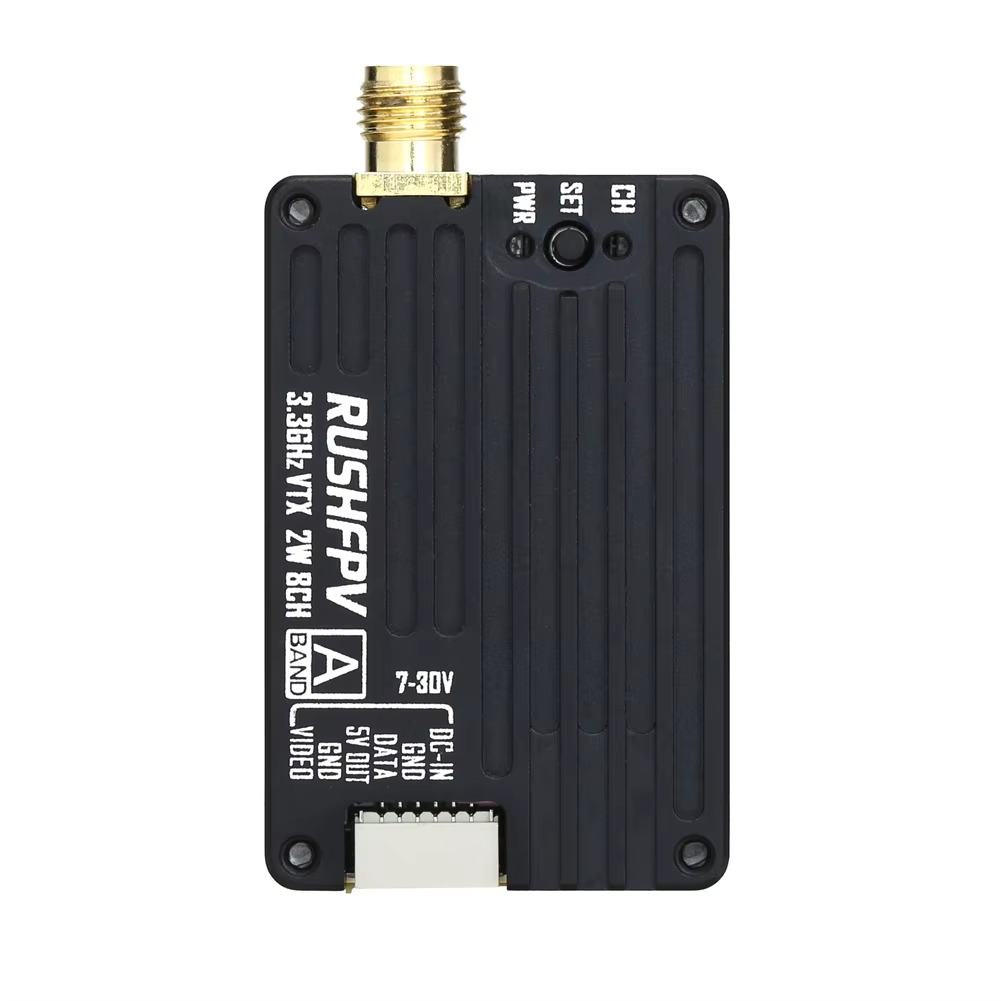 RUSHFPV 3.3G 2W VTX nadajnik F – Telemetry Module Rc recenzja i cena