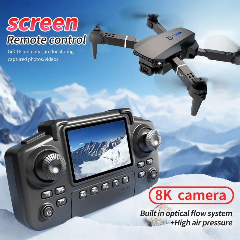 Dron E88 PRO z ekranem, kamerą – Drone Rc E88 Pro recenzja i cena